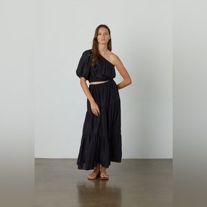 VELVET by Graham & Spencer Black Crista Maxi Dress